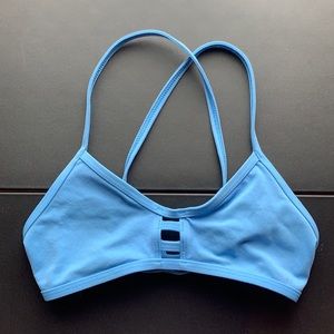 Baby blue Jolyn swimsuit top